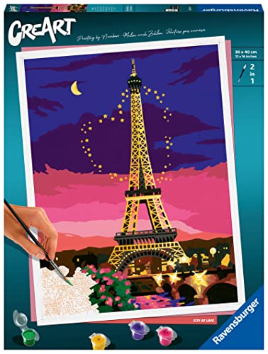 Ravensburger CreArt - Malen nach Zahlen 23624 - Stadt der Liebe - ab 14 Jahren Ravensburger CreArt - Malen nach Zahlen 23624 - Stadt der Liebe - ab 14 Jahren von Ravensburger