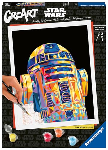 Ravensburger CreArt - Malen nach Zahlen 23730 - Star Wars - R2-D2 - ab 12 Jahren Ravensburger CreArt - Malen nach Zahlen 23730 - Star Wars - R2-D2 - ab 12 Jahren von Ravensburger