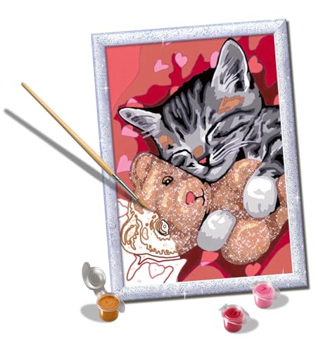 Ravensburger - Creart Serie D Kätzchen und Ihr Bär | Malset für Kinder | Malen nach Zahlen enthält alles Notwendige | Spiele Kinder 9 Jahre oder älter | Creart 9 Jahre Ravensburger - Creart Serie D Kätzchen und Ihr Bär | Malset für Kinder | Malen nach Zahlen enthält alles Notwendige | Spiele Kinder 9 Jahre oder älter | Creart 9 Jahre von Ravensburger