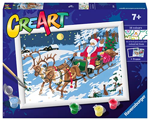 Ravensburger CreArt The Night Before Christmas Zahlen für Kinder – Malerei Kunst und Bastelsets ab 7 Jahren – Geschenke für Kinder Ravensburger CreArt The Night Before Christmas Zahlen für Kinder – Malerei Kunst und Bastelsets ab 7 Jahren – Geschenke für Kinder von Ravensburger