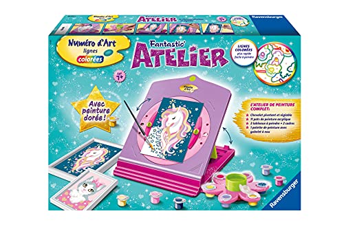 Ravensburger Fantastic' Atelier d'Art Number - Kreativset - Malen nach Zahlen - Entspannte und kreative Aktivität - ab 7 Jahren - 29034 - Französische Version Ravensburger Fantastic' Atelier d'Art Number - Kreativset - Malen nach Zahlen - Entspannte und kreative Aktivität - ab 7 Jahren - 29034 - Französische Version von Ravensburger