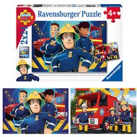 Ravensburger Feuerwehrmann Sam Sam hilft dir in der Not Puzzle, 2 x 24 Teile Ravensburger Feuerwehrmann Sam Sam hilft dir in der Not Puzzle, 2 x 24 Teile von Ravensburger