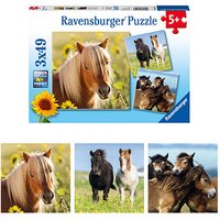 Ravensburger Liebe Pferde Puzzle, 3 x 49 Teile Ravensburger Liebe Pferde Puzzle, 3 x 49 Teile von Ravensburger