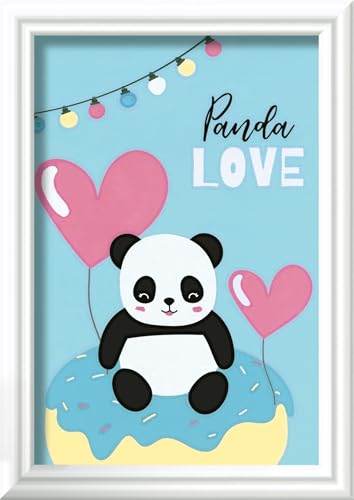 Ravensburger Malen nach Zahlen 20058 - Panda Love Kinder ab 7 Jahren von Ravensburger