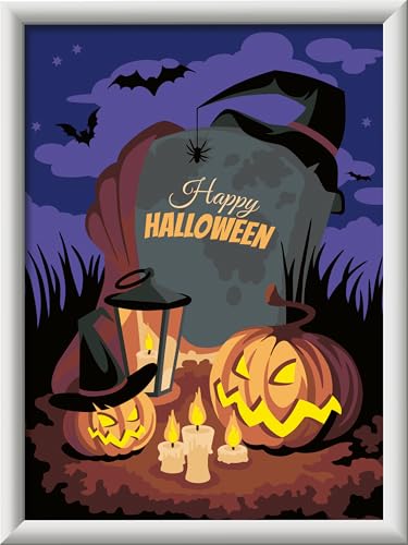 Ravensburger CreArt 23602 - Halloween Mood - Malen nach Zahlen Halloween für Kinder ab 9 Jahre, Ostergeschenke Kinder 9 Jahre, Kleines Geschenk zu Ostern Ravensburger CreArt 23602 - Halloween Mood - Malen nach Zahlen Halloween für Kinder ab 9 Jahre, Ostergeschenke Kinder 9 Jahre, Kleines Geschenk zu Ostern von Ravensburger