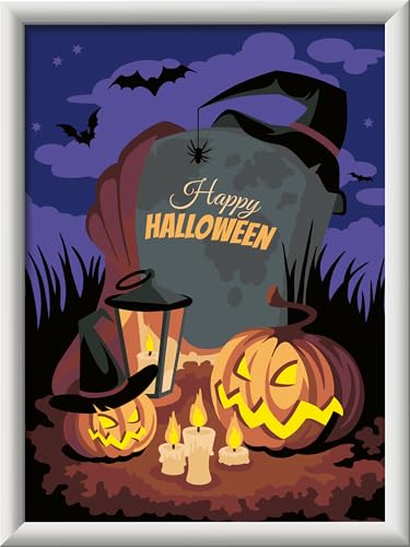 Ravensburger Malen nach Zahlen 23602 - Halloween Mood - Kinder ab 9 Jahren von Ravensburger