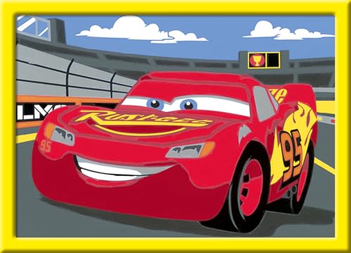 Ravensburger Malen nach Zahlen 27843 - Lightning McQueen - Für Kinder ab 7 Jahren Ravensburger Malen nach Zahlen 27843 - Lightning McQueen - Für Kinder ab 7 Jahren von Ravensburger