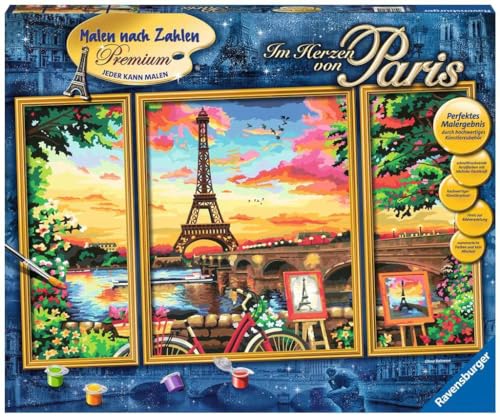 Ravensburger Malen nach Zahlen 28495 - Im Herzen von Paris - Für ab 14 Jahren Ravensburger Malen nach Zahlen 28495 - Im Herzen von Paris - Für ab 14 Jahren von Ravensburger