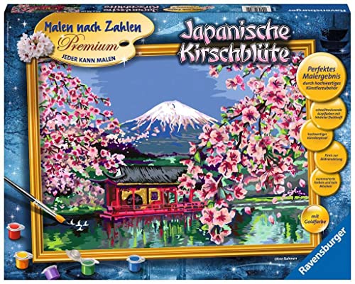 Ravensburger Malen nach Zahlen 28841 - Japanische Kirschblüte - Für Erwachsene und Kinder ab 14 Jahren Ravensburger Malen nach Zahlen 28841 - Japanische Kirschblüte - Für Erwachsene und Kinder ab 14 Jahren von Ravensburger