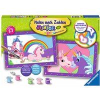 Ravensburger Malen-nach-Zahlen Bunte Einhornwelt mehrfarbig von Ravensburger