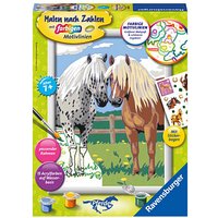 Ravensburger Malen-nach-Zahlen Glückliche Pferde mehrfarbig Ravensburger Malen-nach-Zahlen Glückliche Pferde mehrfarbig von Ravensburger