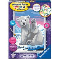 Ravensburger Malen-nach-Zahlen Hallo, kleiner Eisbär! mehrfarbig Ravensburger Malen-nach-Zahlen Hallo, kleiner Eisbär! mehrfarbig von Ravensburger