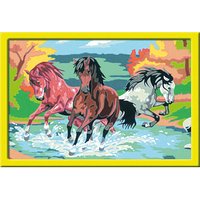 Ravensburger Malen-nach-Zahlen Stolze Wildpferde mehrfarbig Ravensburger Malen-nach-Zahlen Stolze Wildpferde mehrfarbig von Ravensburger