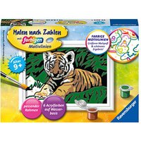 Ravensburger Malen-nach-Zahlen Süßer Tiger mehrfarbig Ravensburger Malen-nach-Zahlen Süßer Tiger mehrfarbig von Ravensburger