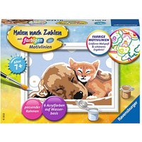 Ravensburger Malen-nach-Zahlen Tierliebe mehrfarbig Ravensburger Malen-nach-Zahlen Tierliebe mehrfarbig von Ravensburger