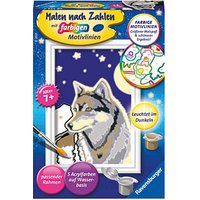 Ravensburger Malen-nach-Zahlen Wolfsportrait mehrfarbig Ravensburger Malen-nach-Zahlen Wolfsportrait mehrfarbig von Ravensburger