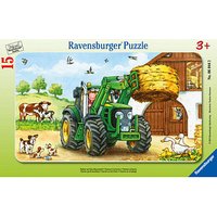 Ravensburger Traktor auf dem Bauernhof Puzzle, 15 Teile Ravensburger Traktor auf dem Bauernhof Puzzle, 15 Teile von Ravensburger