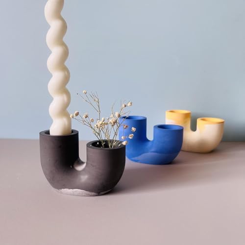 Silikonformen Gießformen Kerzenhalter, Gießformen Silikon Kerzen, Silikonform U-förmig, Epoxidharz Formen, Gießformen für Bastelarbeiten, Gips, Kunsthandwerk, DIY Silikonformen Gießformen Kerzenhalter, Gießformen Silikon Kerzen, Silikonform U-förmig, Epoxidharz Formen, Gießformen für Bastelarbeiten, Gips, Kunsthandwerk, DIY von RawWeFactic