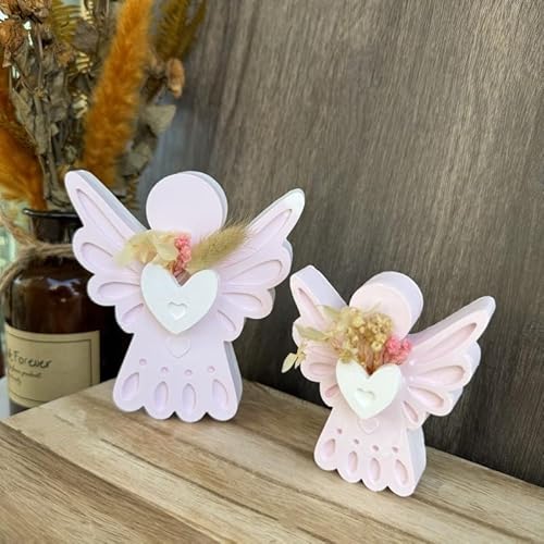 Silikonformen Gießformen Weihnachten Engel Herz, Silikonform Weihnachten, Gießformen Silikon, Giessformen Silikon Kerzenformen,Gipsformen Zum Gießen, Für Diy Handwerk,Kerze, Seife Silikonformen Gießformen Weihnachten Engel Herz, Silikonform Weihnachten, Gießformen Silikon, Giessformen Silikon Kerzenformen,Gipsformen Zum Gießen, Für Diy Handwerk,Kerze, Seife von RawWeFactic