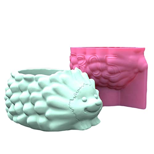 Raxove Harzform für Pflanzgefäße Tier - Form für Sukkulenten aus Silikon für Epoxidharz, niedliche Igel Sukkulenten-Vase, Epoxidharzform für die Herstellung von Schmuckkästchen Raxove Harzform für Pflanzgefäße Tier - Form für Sukkulenten aus Silikon für Epoxidharz, niedliche Igel Sukkulenten-Vase, Epoxidharzform für die Herstellung von Schmuckkästchen von Raxove