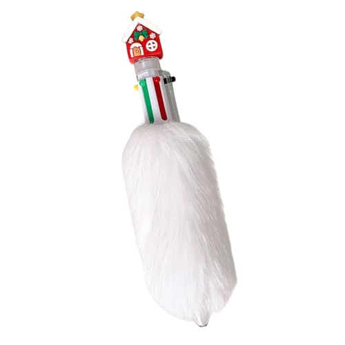 Raxove Kugelschreiber aus Plüsch Weihnachten - mehrfarbiger Stift aus Plüsch für Weihnachten | Kugelschreiber mit 0,5 mm Spitze Feststehender Stift mit einziehbarem und bequemem Griff für Raxove Kugelschreiber aus Plüsch Weihnachten - mehrfarbiger Stift aus Plüsch für Weihnachten | Kugelschreiber mit 0,5 mm Spitze Feststehender Stift mit einziehbarem und bequemem Griff für von Raxove