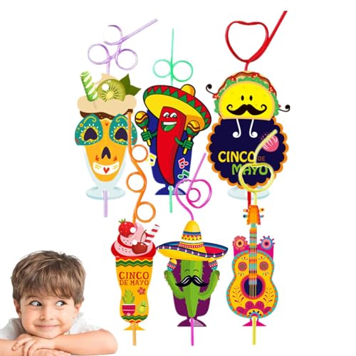 Raxove Mexikanische Gastgeschenke für Partys, Gastgeschenke mit mexikanischem Thema – Bonboniere für Karneval, für Kinder, Spielzeug-Sortiment, Armbänder von Raxove