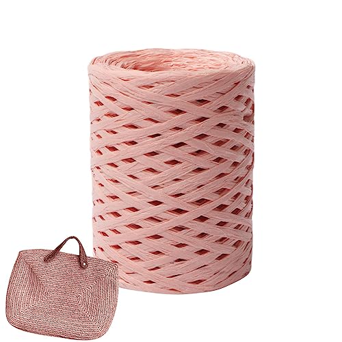 Schnur zum Verpacken von Geschenken, Bastpapier für Bastelarbeiten, Bastpapierband, 492 Fuß - Bastpapier für Bastelarbeiten, Bastgarn, Band von Raxove