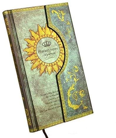 RayLineDo® Vintage Bronze Magic Book Tagebuch Notizbuch Tagebuch Notizblock Hardcover mit Magnetverschluss von RayLineDo