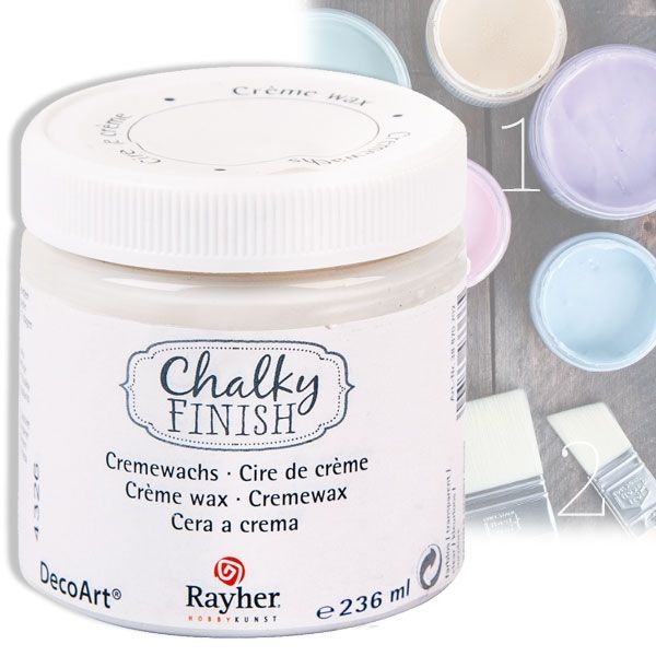 Chalky Finish Cremwachs-Versiegelung, transparent, 236ml Chalky Finish Cremwachs-Versiegelung, transparent, 236ml von Rayher Hobby GmbH