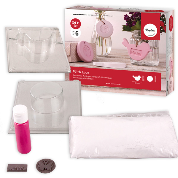 DIY-Set Raysin-Deko-Anhänger, 6-teilig DIY-Set Raysin-Deko-Anhänger, 6-teilig von Rayher Hobby GmbH