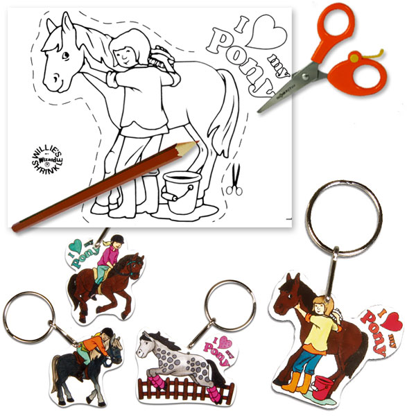 Schrumpffolien-Set My Pony 8tlg. für 4 tolle Schlüsselanhänger mit Ponys Schrumpffolien-Set My Pony 8tlg. für 4 tolle Schlüsselanhänger mit Ponys von Rayher Hobby GmbH
