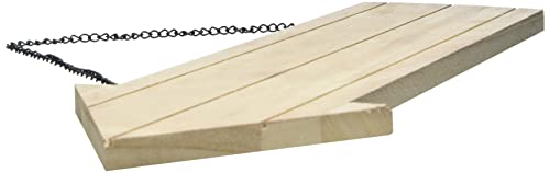 Rayher 6199000 Holz Pfeil mit Metallkette 38,5 x 14,8 cm, Stärke 1,1 mm, Holzschild zum Aufhängen, Holzbrett in Pfeilform, Türschild, Türhänger blanko, Wegweiser Holz, Beige Rayher 6199000 Holz Pfeil mit Metallkette 38,5 x 14,8 cm, Stärke 1,1 mm, Holzschild zum Aufhängen, Holzbrett in Pfeilform, Türschild, Türhänger blanko, Wegweiser Holz, Beige von Rayher