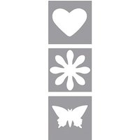 3 Rayher Motivlocher Herz/Blume/Schmetterling 3 Rayher Motivlocher Herz/Blume/Schmetterling von Rayher