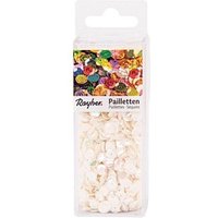 Rayher Streu-Pailletten irisierend weiß gewölbt Ø 6,0 mm 4.000 St. Rayher Streu-Pailletten irisierend weiß gewölbt Ø 6,0 mm 4.000 St. von Rayher