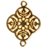 Charms-Verbinder "Ornament" - Gold von Gold