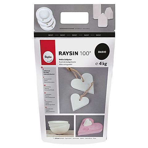Gießpulver Raysin 100, weiß, 4 kg Gießpulver Raysin 100, weiß, 4 kg von Rayher