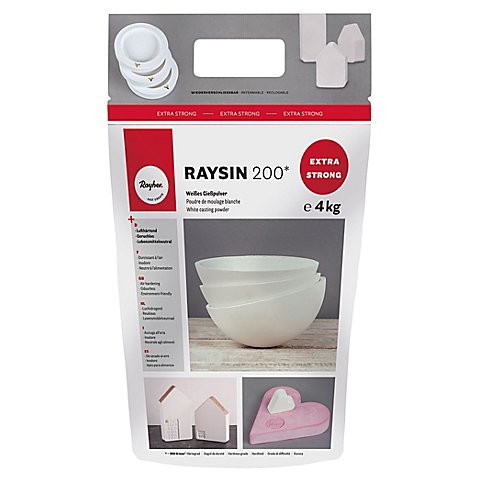 Gießpulver Raysin 200, weiß, 4 kg Gießpulver Raysin 200, weiß, 4 kg von Rayher