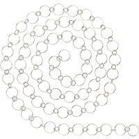 Gliederkette Ringe geprägt - Silber von Rayher
