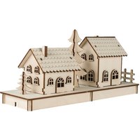 Holzbausatz "2 Lichterhäuser" Holzbausatz "2 Lichterhäuser" von Rayher