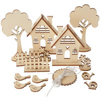 Holzbausatz "Gartenhäuser" von Beige