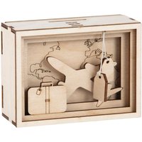 Holzbausatz Spardose "Journey" von Beige