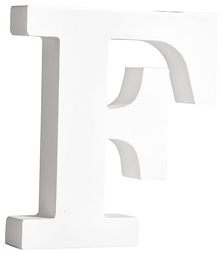Rayher MDF-Buchstabe F, weiß, 9,7 x 11 cm, Stärke 2 cm, 3D-Buchstaben Holz, Holz-Buchstaben FSC zertifiziert, 64545102 Rayher MDF-Buchstabe F, weiß, 9,7 x 11 cm, Stärke 2 cm, 3D-Buchstaben Holz, Holz-Buchstaben FSC zertifiziert, 64545102 von Rayher