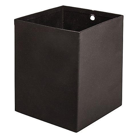 Metall-Utensilo, schwarz, 8 x 8 x 10 cm von Rayher