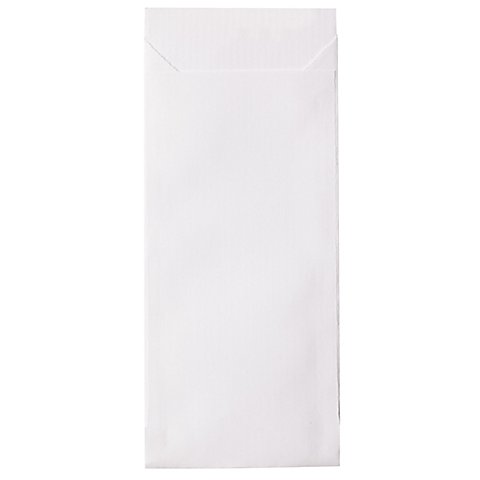 Mini-Papiertüten, weiß, 5,3 x 11,5 cm, 50 Stück von Rayher