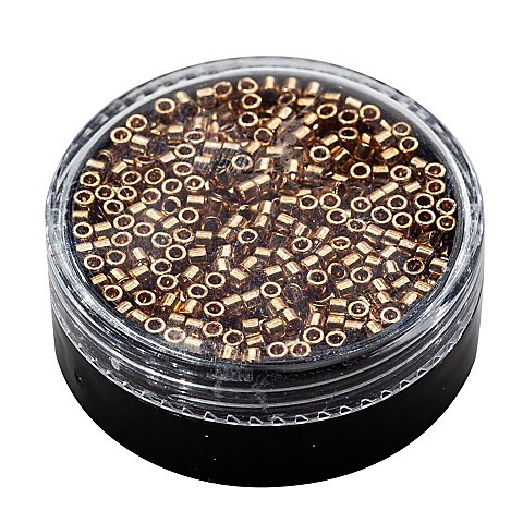 Miyuki-Perlen, gold-metallic, 2,2 mm Ø, 4 g Miyuki-Perlen, gold-metallic, 2,2 mm Ø, 4 g von Rayher