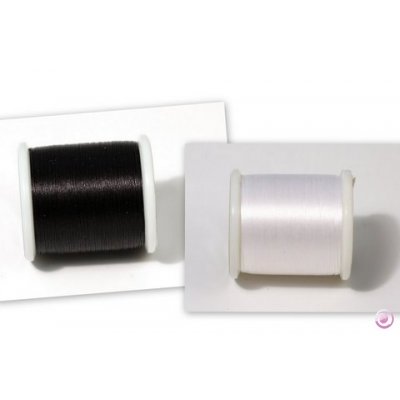 NEU Perlenaufreihgarn Stärke 0,27mm, 50m, schwarz NEU Perlenaufreihgarn Stärke 0,27mm, 50m, schwarz von Rayher