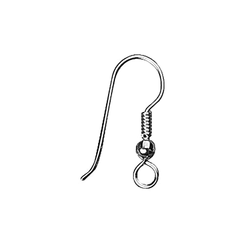 Ohrhaken, Silber, 20mm, SB-Btl 4Stück von Rayher