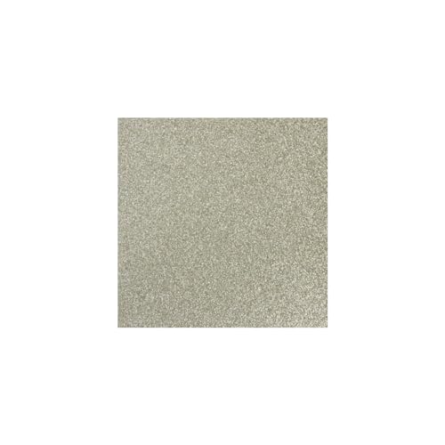 Papier â€“ Silber schillernd â€“ Puder Glitzer â€“ 30,5 x 30,5 cm â€“ RAYHER â€“ von Rayher