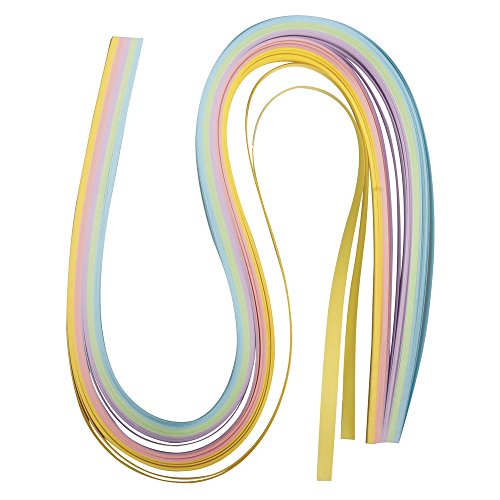 Papier für Quilling, Pastell, 100 Stück Papier für Quilling, Pastell, 100 Stück von Rayher
