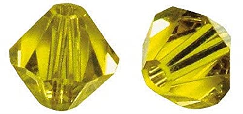 RAYHER 14221162 Swarovski Kristall-Schliffperlen, 8 mm Durchmesser, Dose 11 Stück, goldgelb RAYHER 14221162 Swarovski Kristall-Schliffperlen, 8 mm Durchmesser, Dose 11 Stück, goldgelb von Rayher